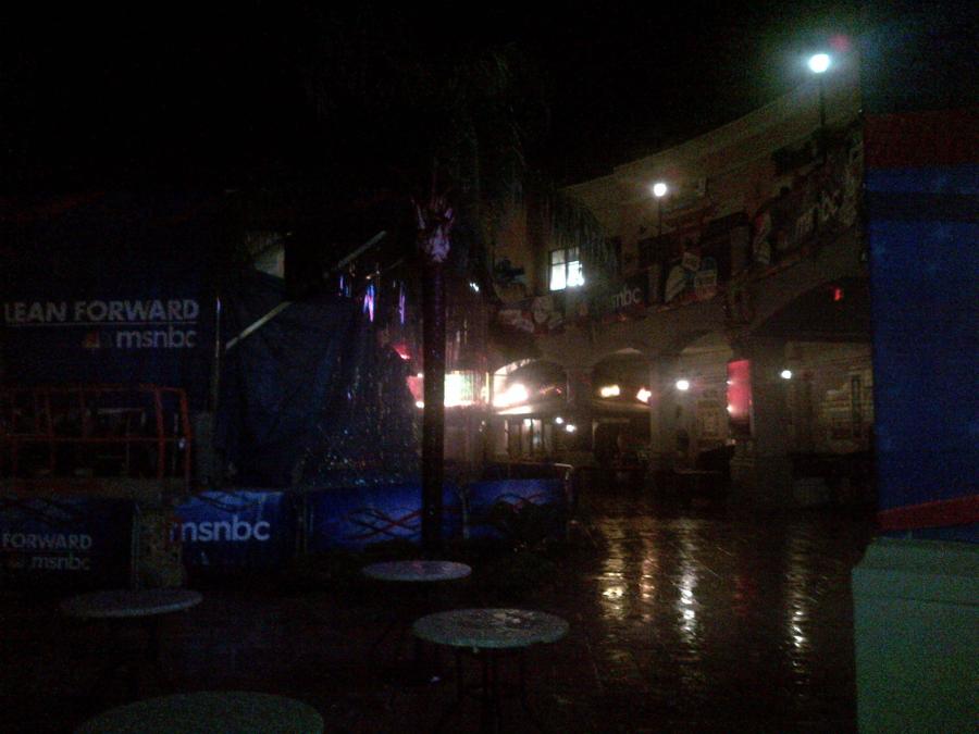 The week started off with a bang, or should I say a hurricane! Our hosts and guests arrived a little soggy, but thankfully on time.