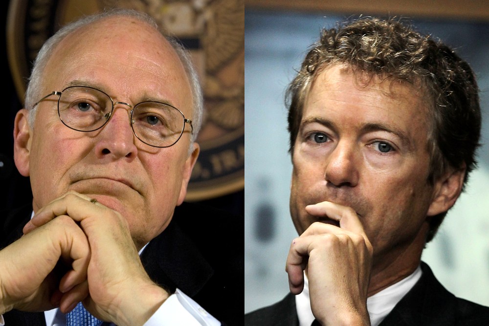 Former Vice President Dick Cheney and U.S. Sen. Rand Paul clash over Iraq policy.