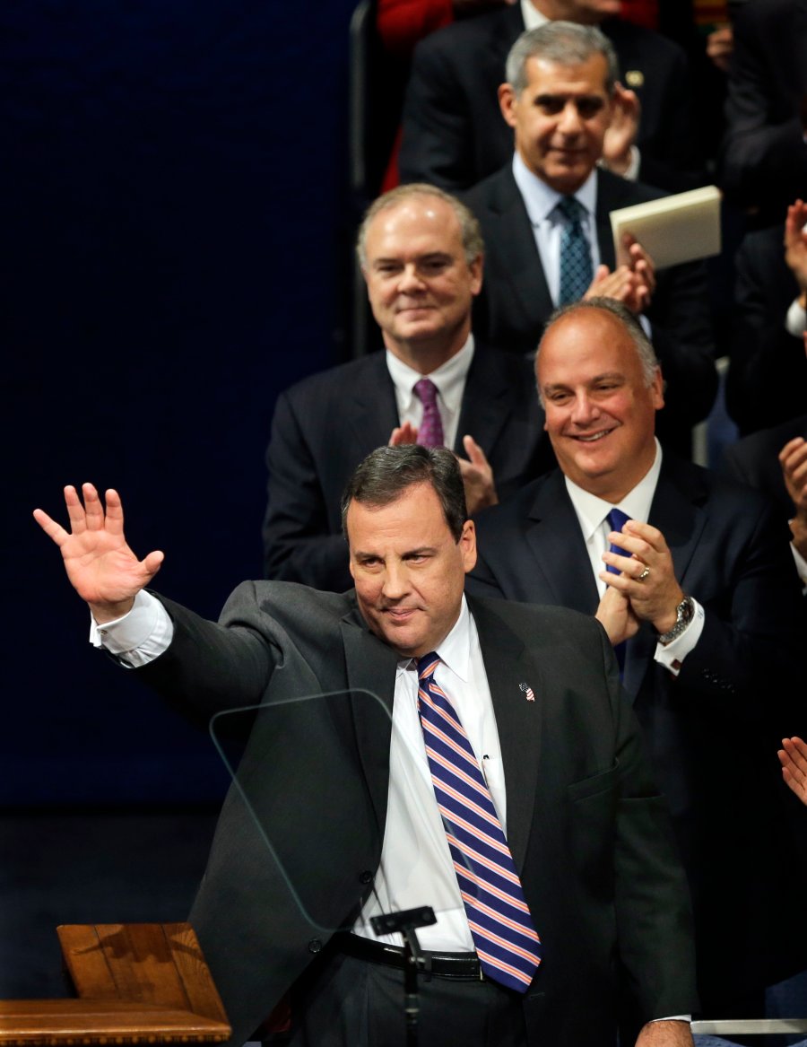 Image: Chris Christie, Todd Christie, Bob Martin,   Joseph M. Kyrillos, Jr