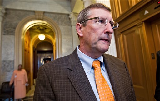 Sen. Kent Conrad, D-N.D., during an appearance on Andrea Mitchell Reports.