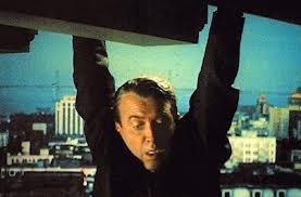 Jimmy Stewart in Hitchcock's Vertigo.