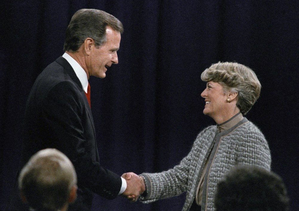 George H. Bush, Geraldine Ferraro
