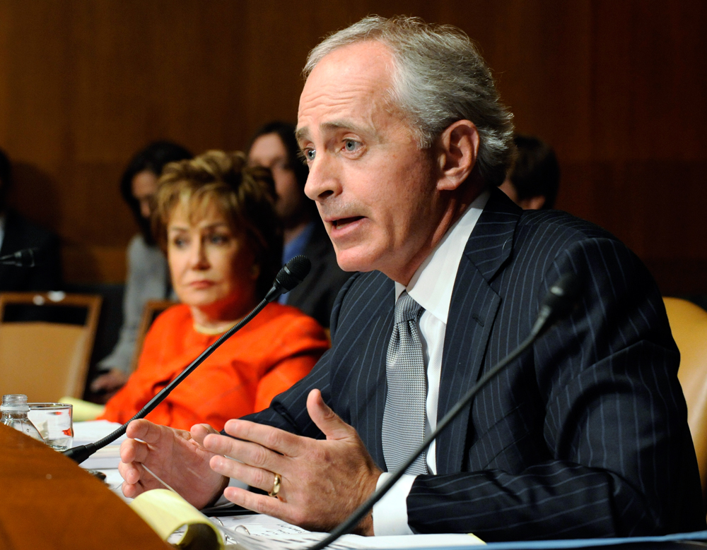 Sen. Corker's call for hearing on JPMorgan trading loss doesn't jive with everyone on the right