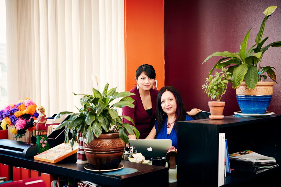Ena Suseth Valladares and Gabriela Valle of California Latinas for Reproductive Justice