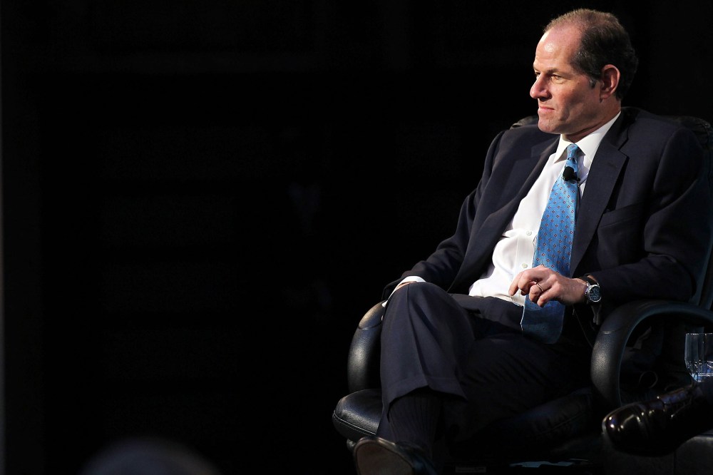 Former New York Governor Eliot Spitzer speaks at a forum on the future of New York on Sept. 16, 2010 at the New York Public Library in New York, N.Y. (Photo by Spencer Platt/Getty)