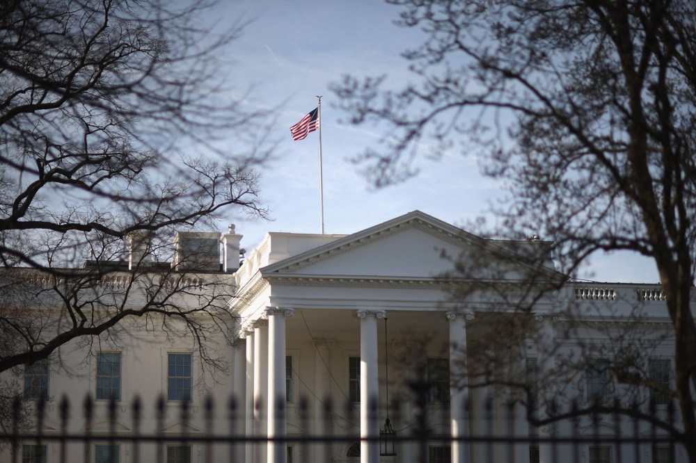 The White House. (Photo by Chip Somodevilla/Getty)