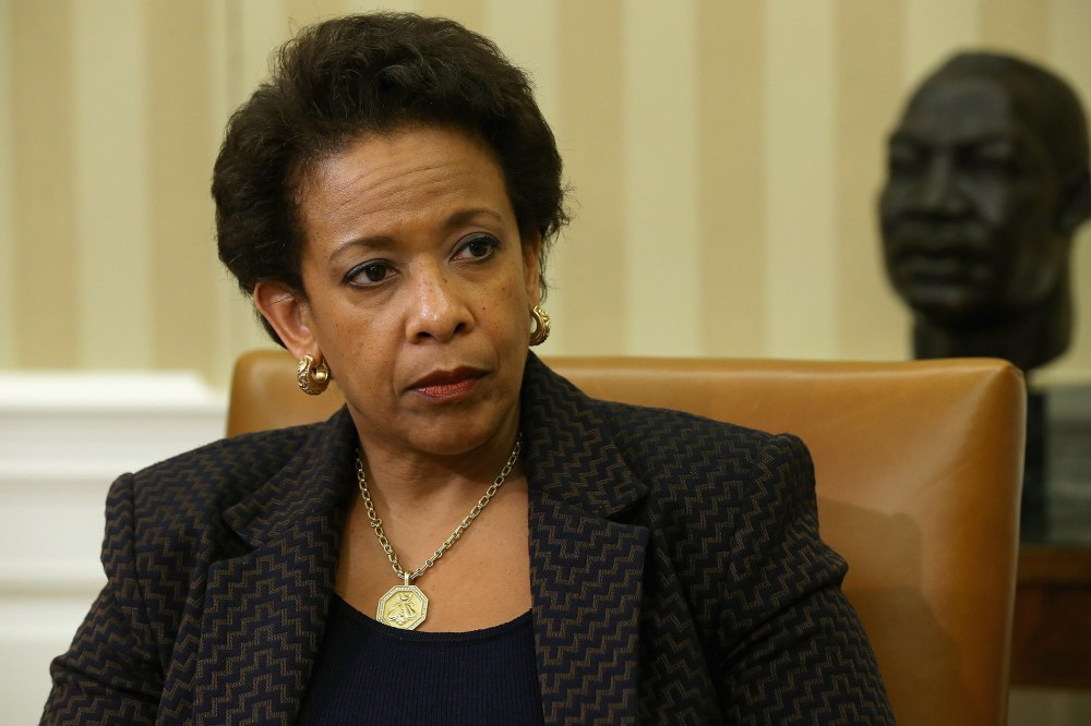 Attorney General Loretta Lynch (Photo by Chip Somodevilla/Getty).