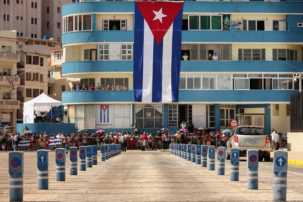 John Kerry Opens American Embassy In Havana, Cuba. (Photo by Chip Somodevilla/Getty)