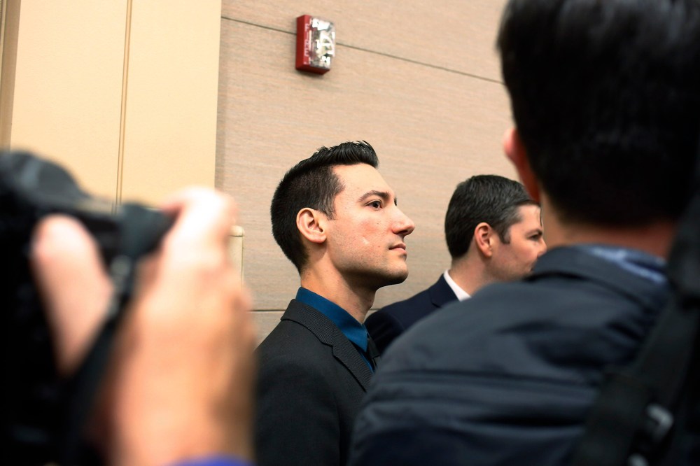 David Daleiden arrives for court at the Harris County Courthouse after surrendering to authorities on Feb. 4, 2016 in Houston, Texas. (Photo by Eric Kayne/Getty)