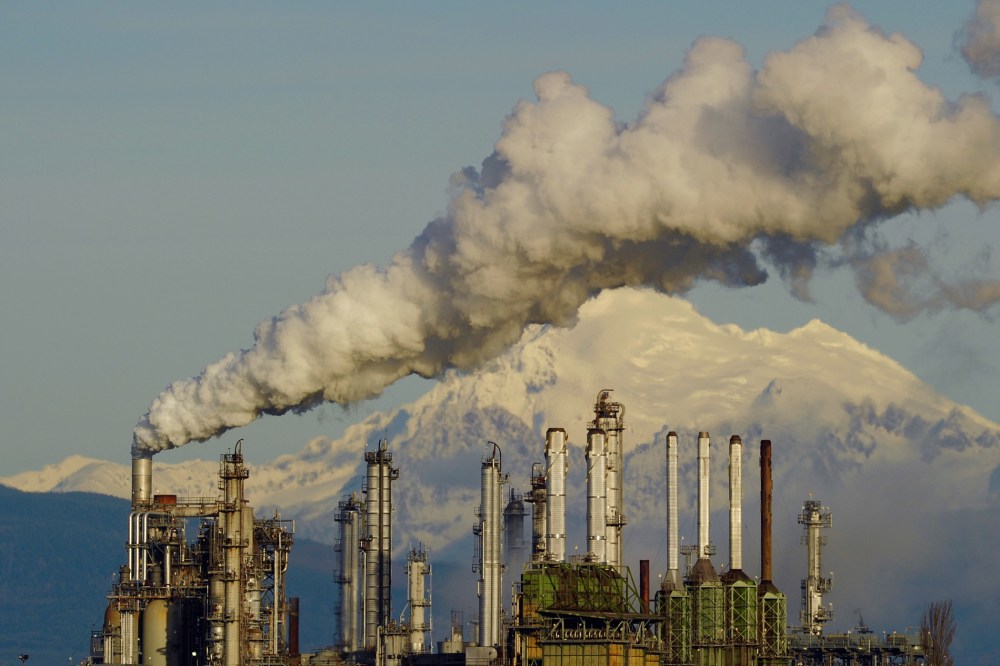 Oil refinery in Anacortes, Wash., on Jan 20, 2015. (Photo by Kevin Schafer/Moment/Getty)