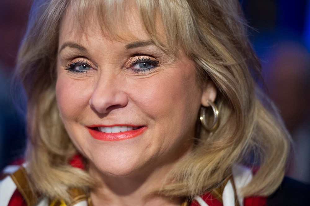 National Governor's Association Chair Oklahoma Gov. Mary Fallin during the NGA's Winter Meeting in Washington, Sunday, Feb. 23, 2014.