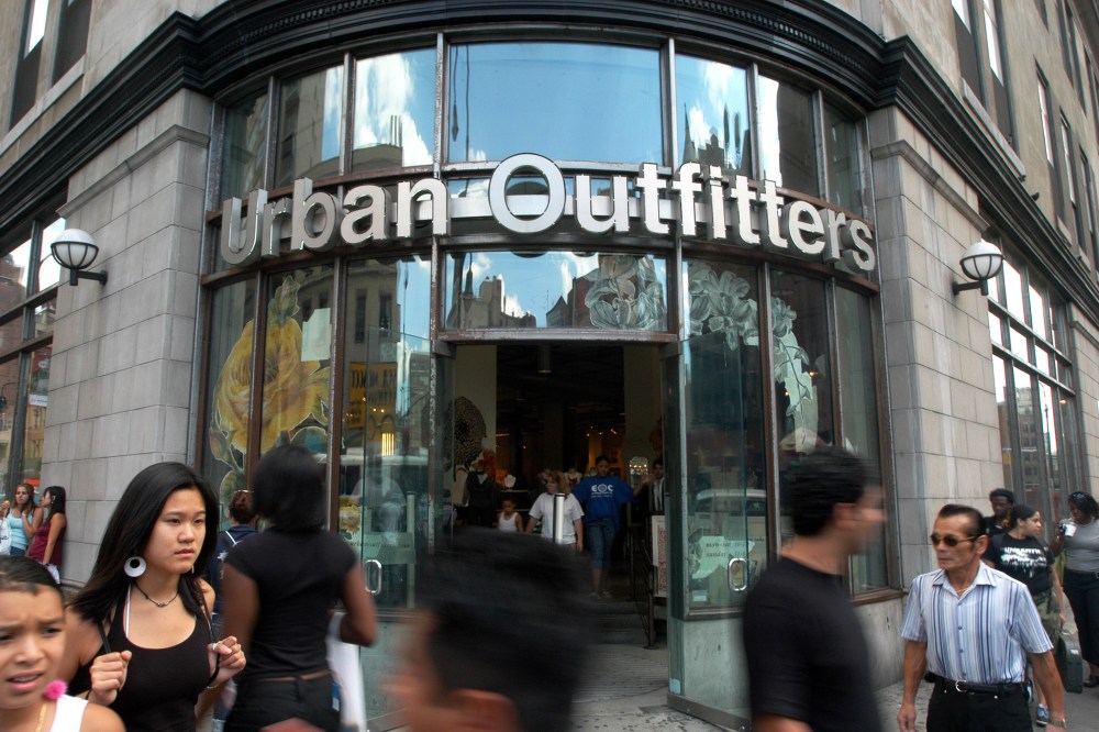 An Urban Outfitters store is seen in New York, N.Y. (Photo by Jason Kempin/Redux)