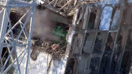 TEPCO photo of Fukushima reactor No. 1.