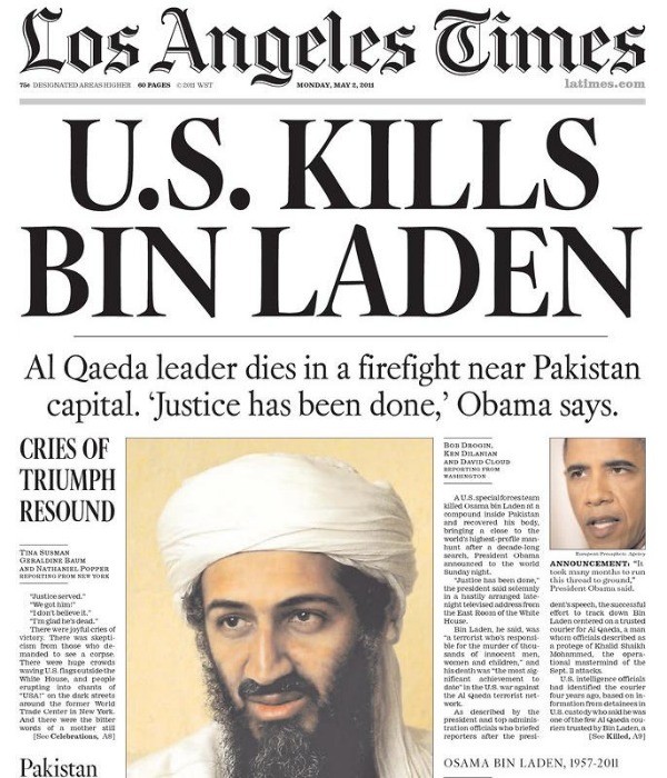Bin Laden's Death: The Headlines