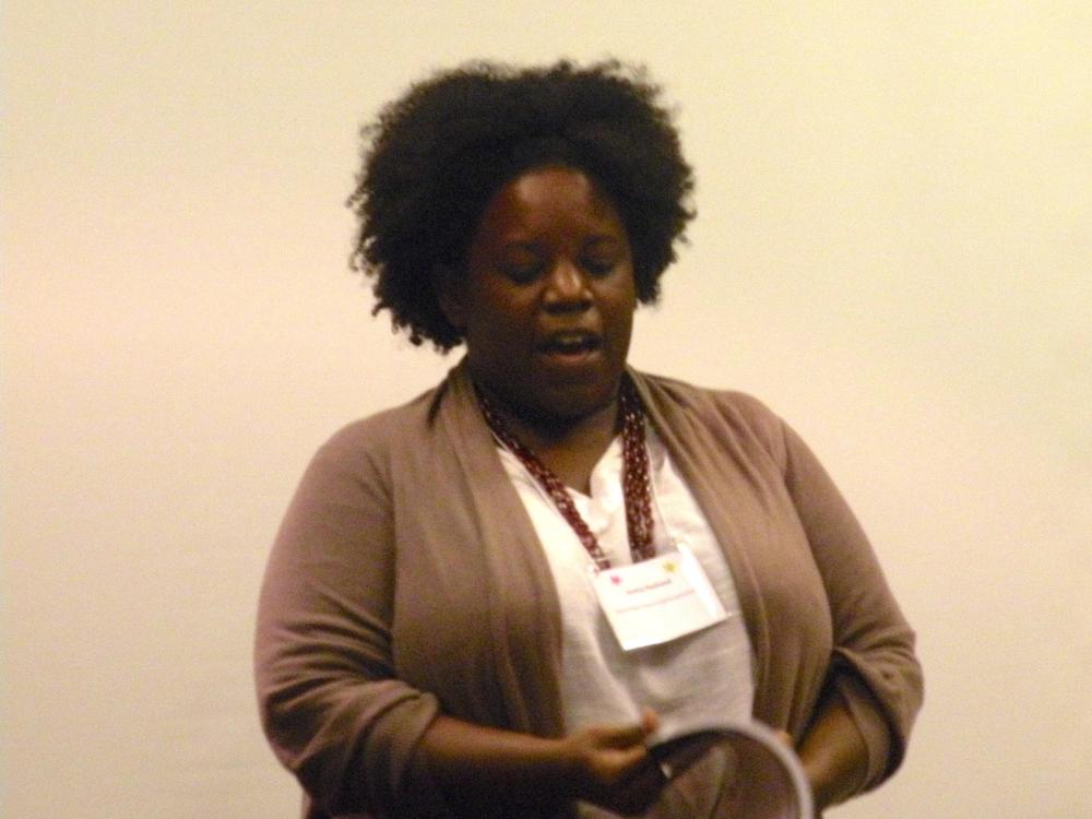 New Orleans education activist Aesha Rasheed.