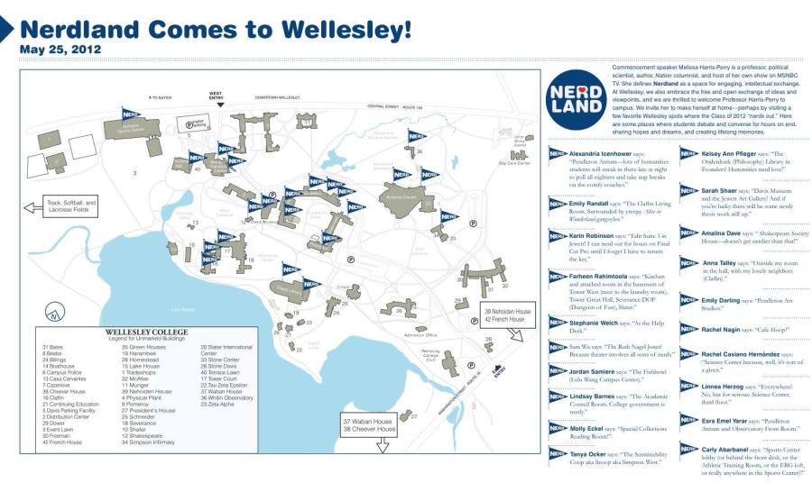 Melissa's commencement speech at Wellesley