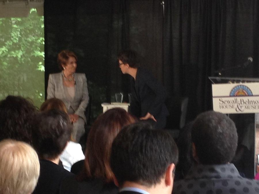 Pelosi, Paul and Maddow