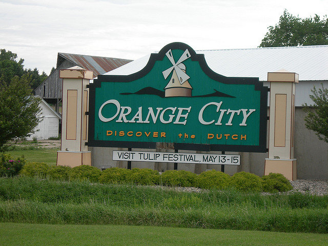 The second-biggest town in Sioux County, Iowa.