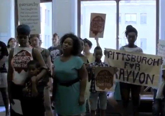 First Florida, now Pittsburgh: Sitting in against Stand Your Ground