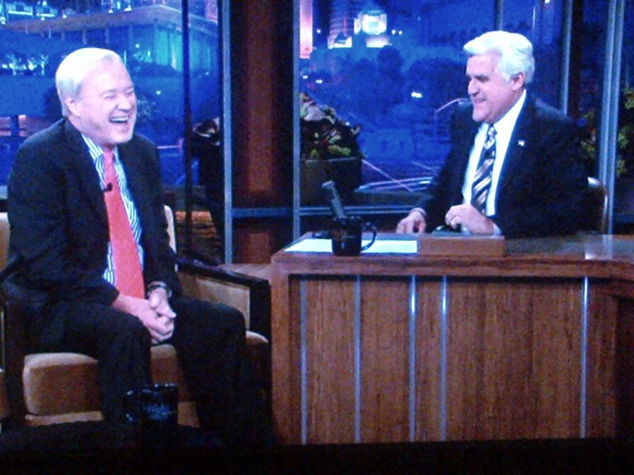 Chris Matthews appears on 'The Tonight Show' with Jay Leno on Friday.