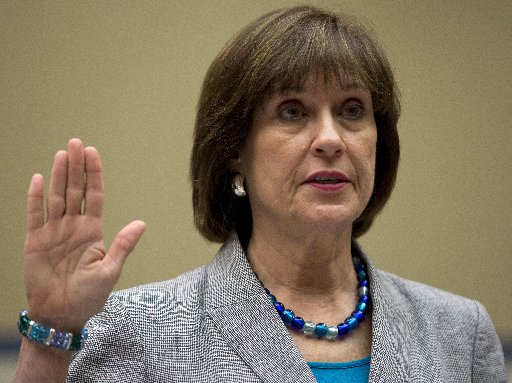 IRS official Lois Lerner is sworn in May 22, 2013, before the House Oversight Committee hearing to investigate the extra scrutiny IRS gave to Tea Party and other conservative groups that applied for tax-exempt status. Lerner told the committee she did...