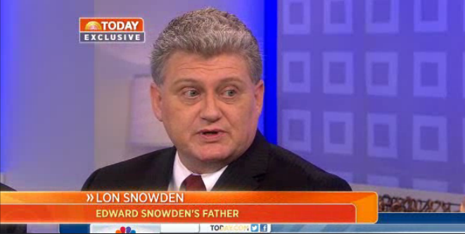Lon Snowden on the TODAY show.