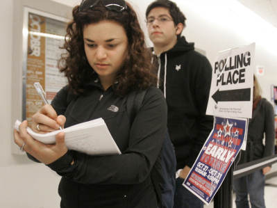Registering young voters