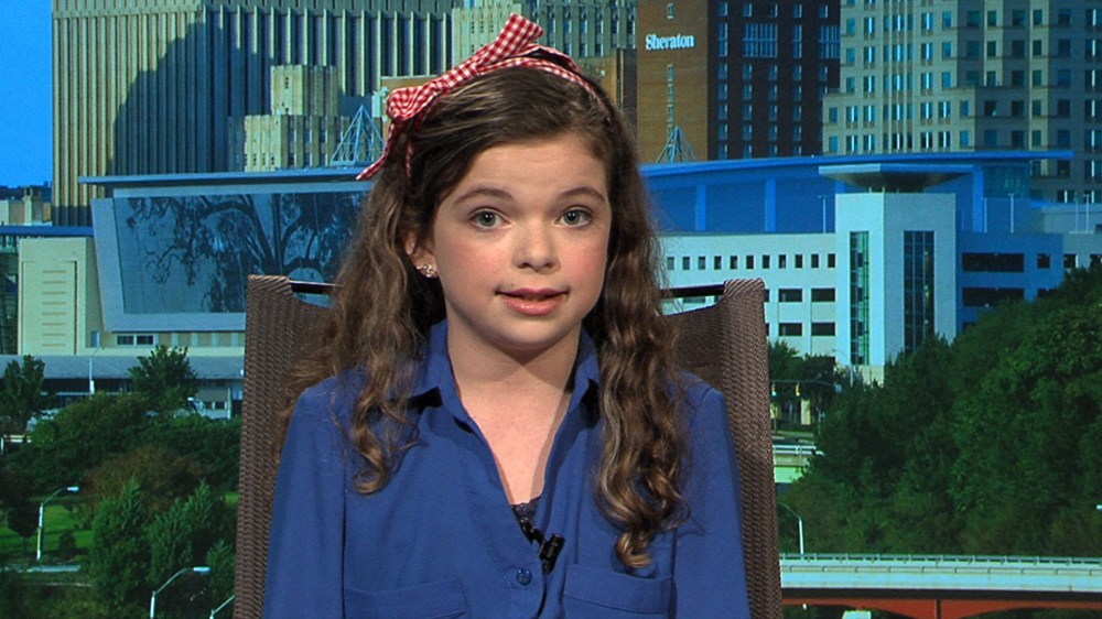 Madison Kimrey on MSNBC's Melissa Harris-Perry.