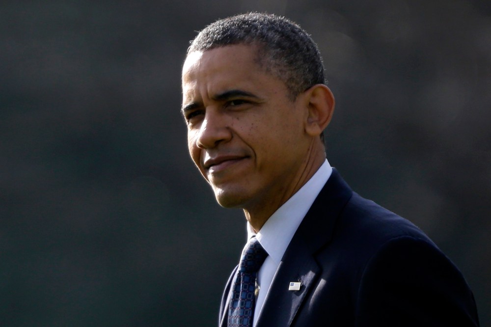 President Obama takes his fiscal cliff case on the road to Hatfield, PA (Charles DharapakAP Photo)