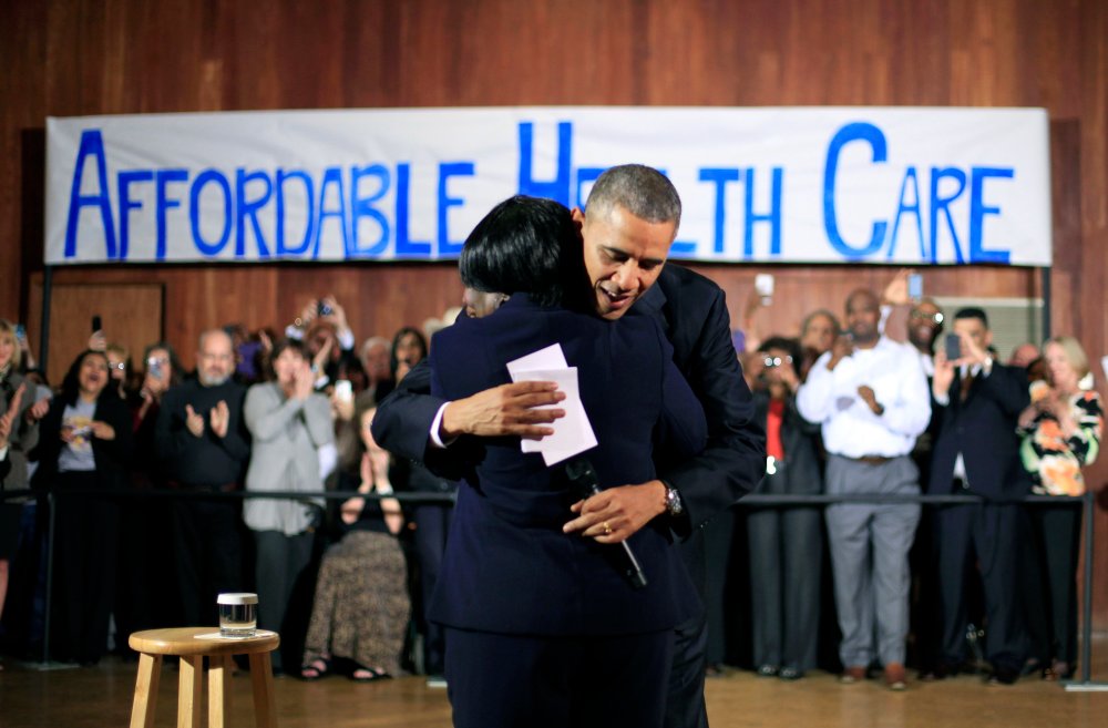 Barack Obama, Edna Pemberton