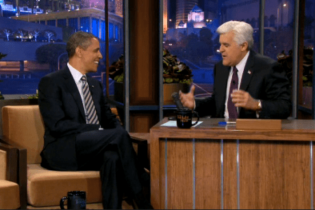 President Obama appeared on 'The Tonight Show' with Jay Leno on Wednesday night.