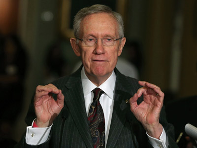 Senate Majority Leader Harry Reid (Photo by Mark Wilson/Getty Images)