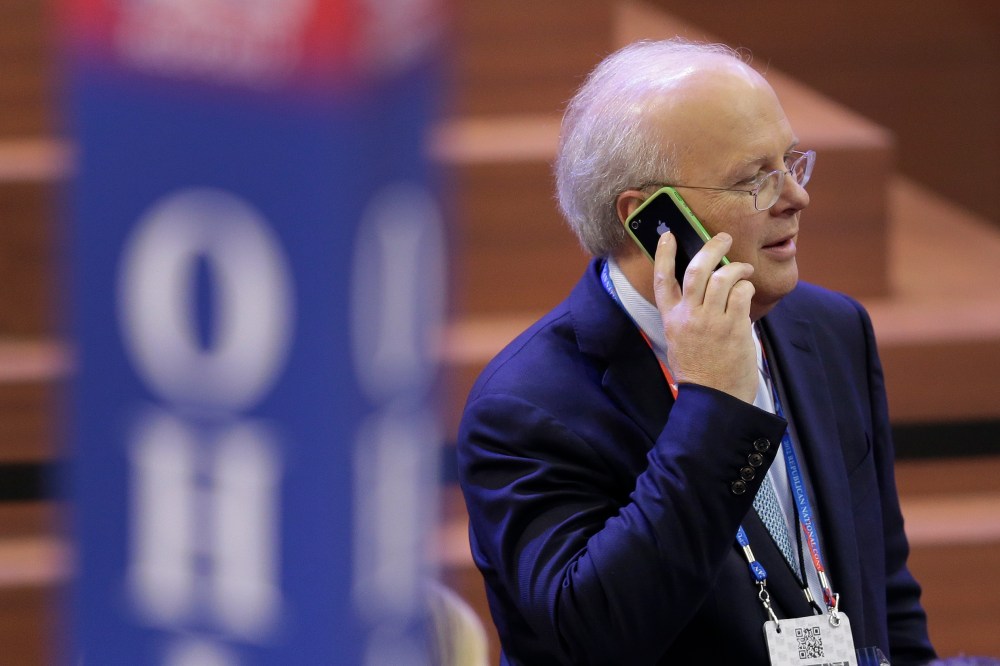 Karl Rove at the Republican National Convention in Tampa, Fla., on  Aug. 28, 2012. (File photo by J. Scott Applewhite/AP)