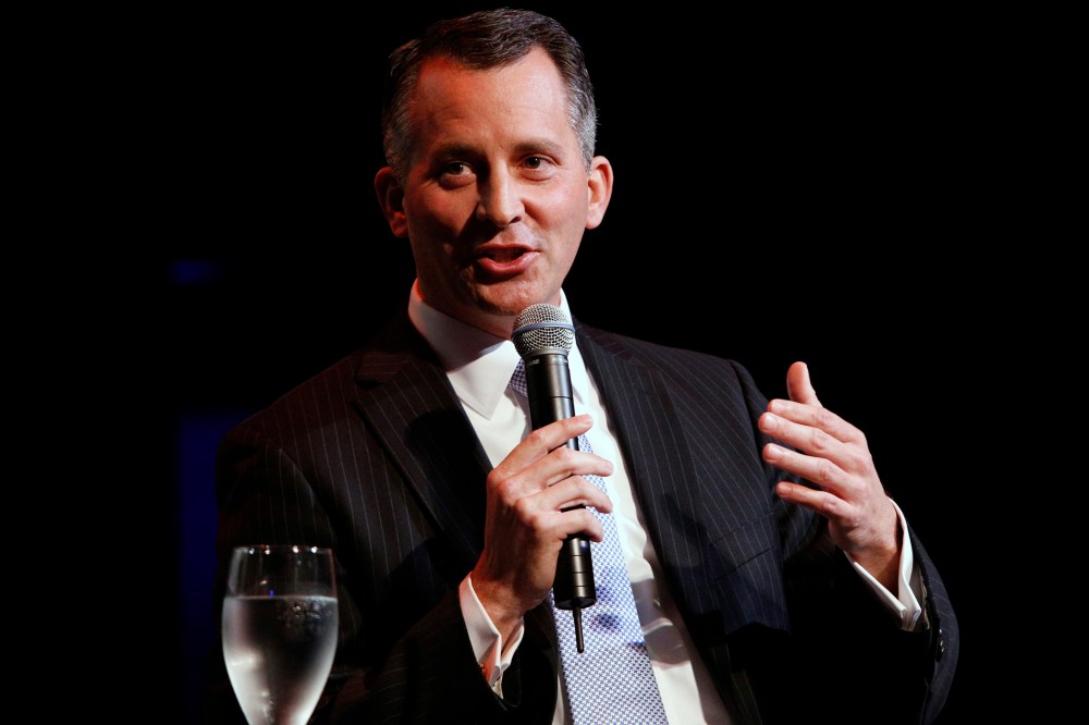 Republican David Jolly speaks during a candidate forum for Florida's congressional District 13, in Clearwater, Fla. on Feb. 25, 2014.