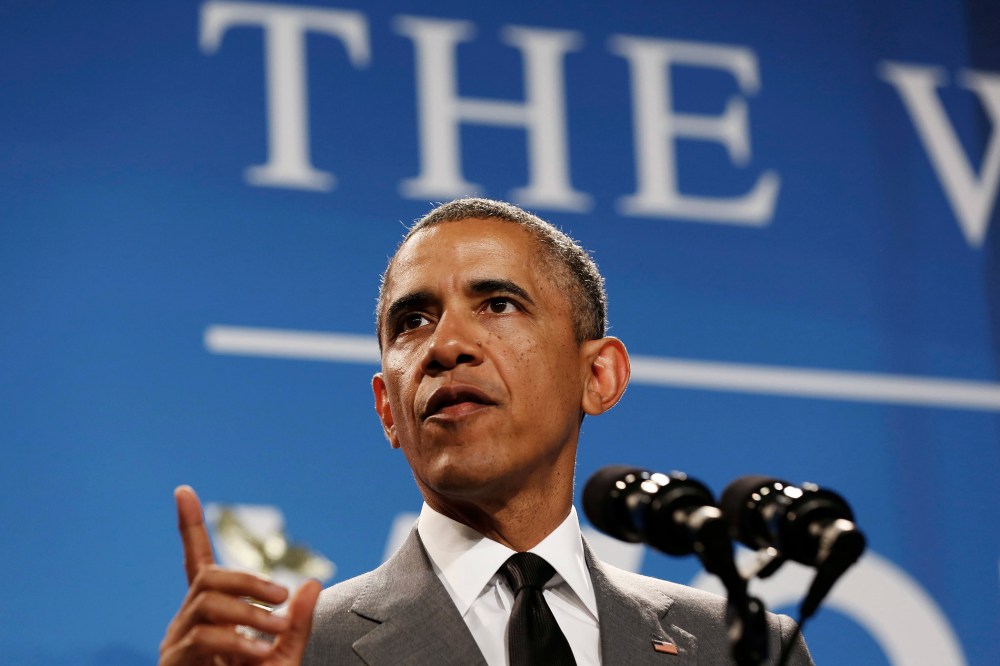 President Barack Obama delivers remarks at the White House Summit on Working Families in Washington, D.C., June 23, 2014.