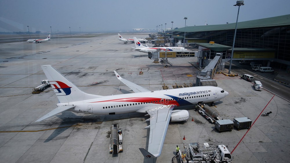 Malaysia Airlines Boeing 737-800 aircraft is seen on the tarmac at Kuala Lumpur International Airport in Sepang