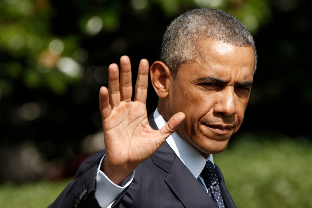 President Obama departs Washington for a trip to Estonia and Wales