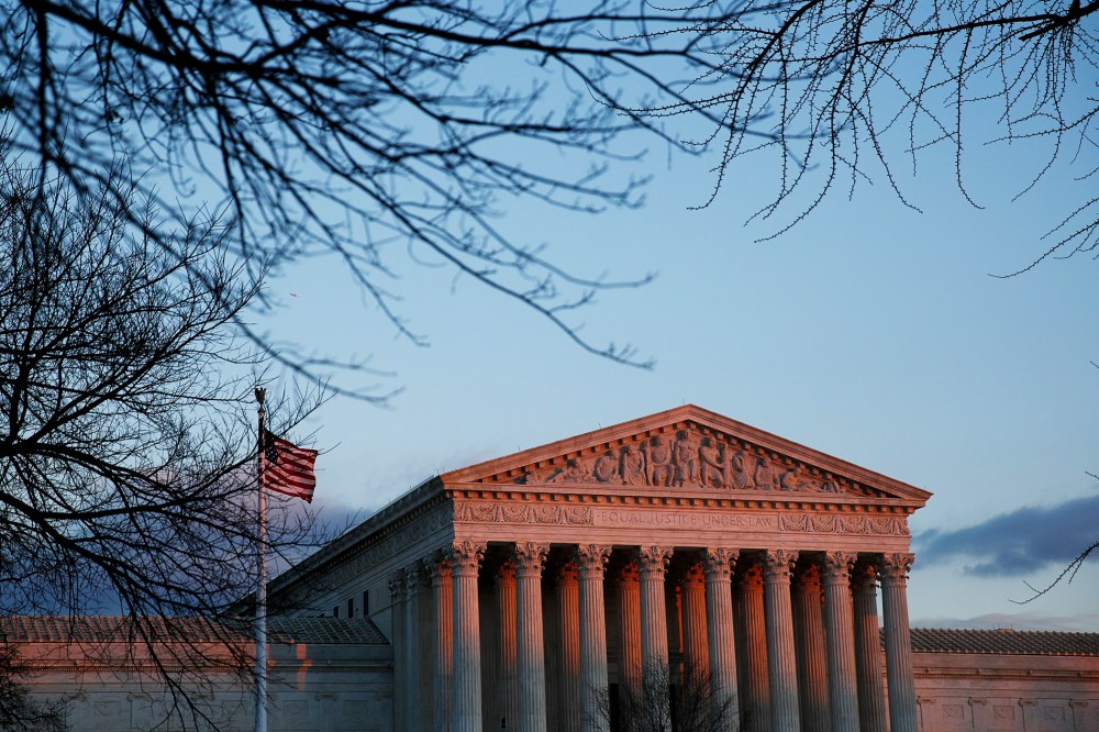 The United States Supreme Court is seen in Washington, D.C. (Photo by Gary Cameron/Reuters)