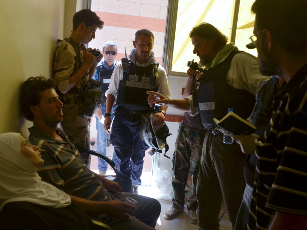 U.N. chemical weapons experts in Syria - Erin Delmore - 08/28/2013