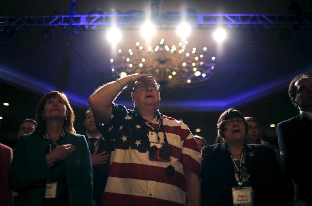 Republican party supporters attend the "Road to Majority" conference in Washington, June 19, 2015. (Photo by Carlos Barria/Reuters)