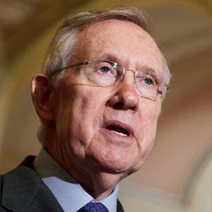 Senate Majority Leader Harry Reid at the Capitol Tuesday in D.C.