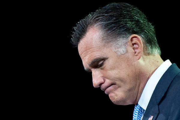 Mitt Romney at the NAACP convention in Houston on Wednesday. The candidate touted his pro-jobs agenda to African-American voters.