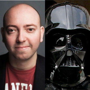 Former Goldman Sachs exec Greg Smith and Darth Vader. (file)