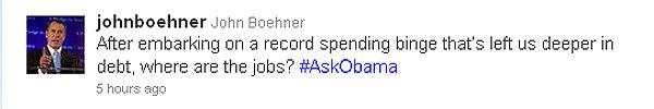 GOP takes on Obama in Twitter event