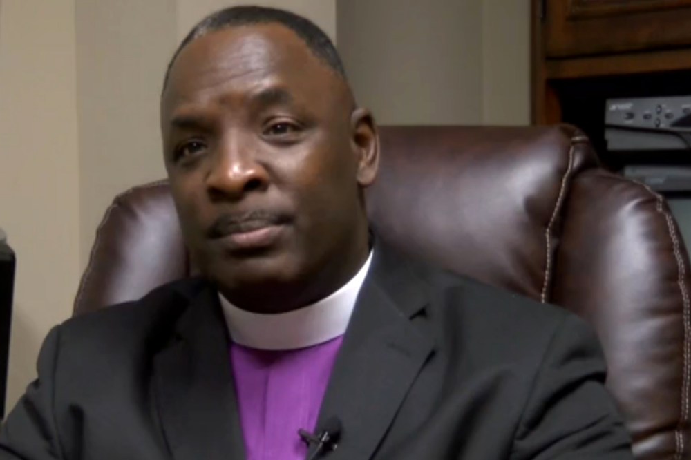 Bishop Larry Wright. (Screengrab Courtesy of NBC News)
