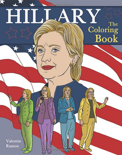 Hillary: The Coloring Book, by Valentin Ramon. (Courtesy of Ulysses Press)
