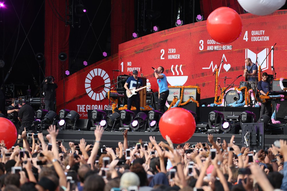 Global Citizens Concert, Sept. 26, 2015. (Photo courtesy of MSNBC)
