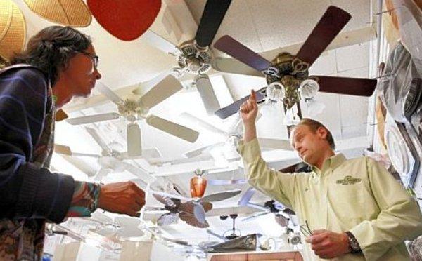 Making the transition from light bulbs to ceiling fans