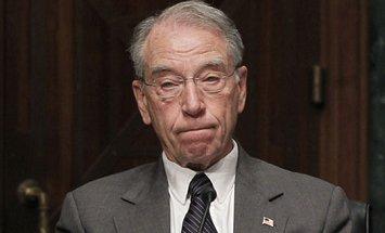 Chuck Grassley, waiting by the phone