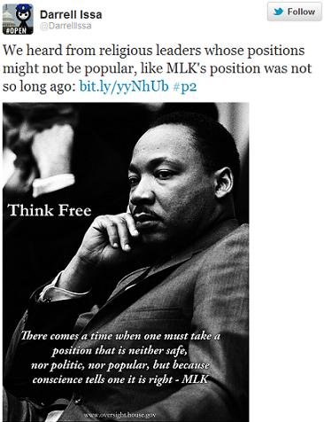 Issa adds insult to injury